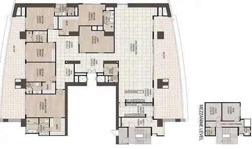 dlf privana floor plan